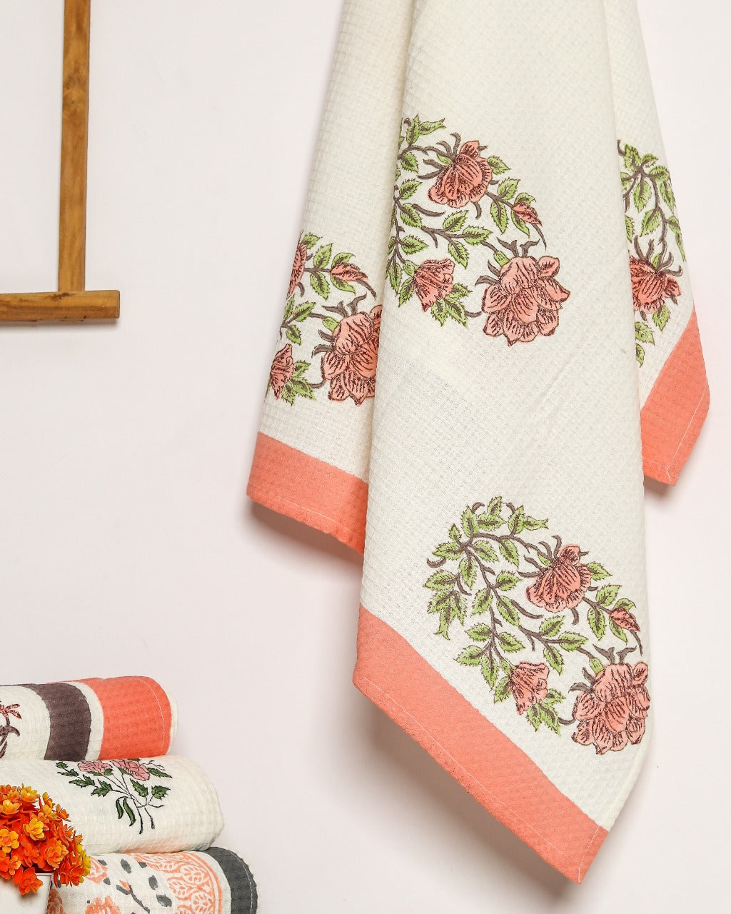 Shop jaipuri print cotton towels online (TWL03)