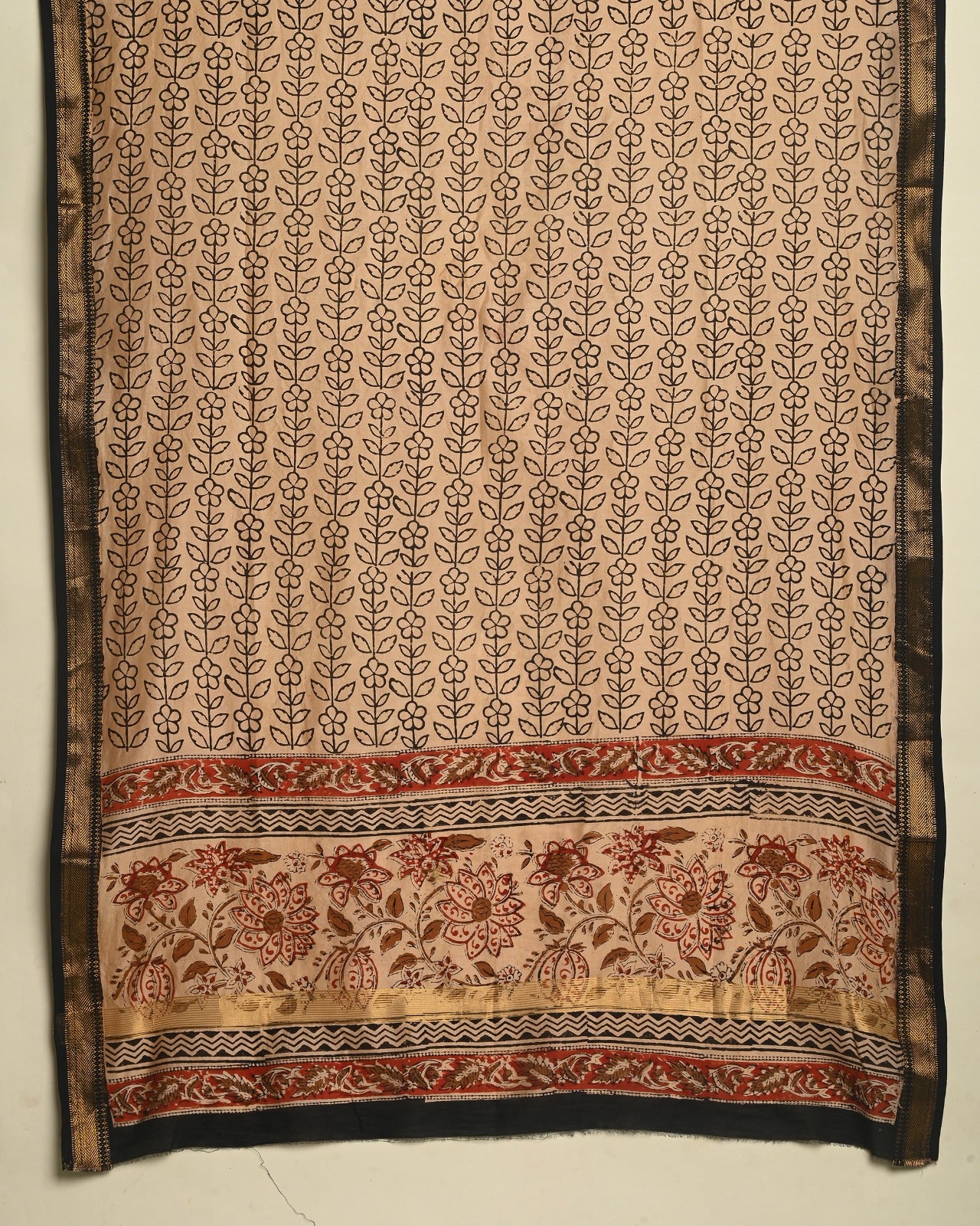 Shop block print maheshwari silk suits in jaipur (MSL25)