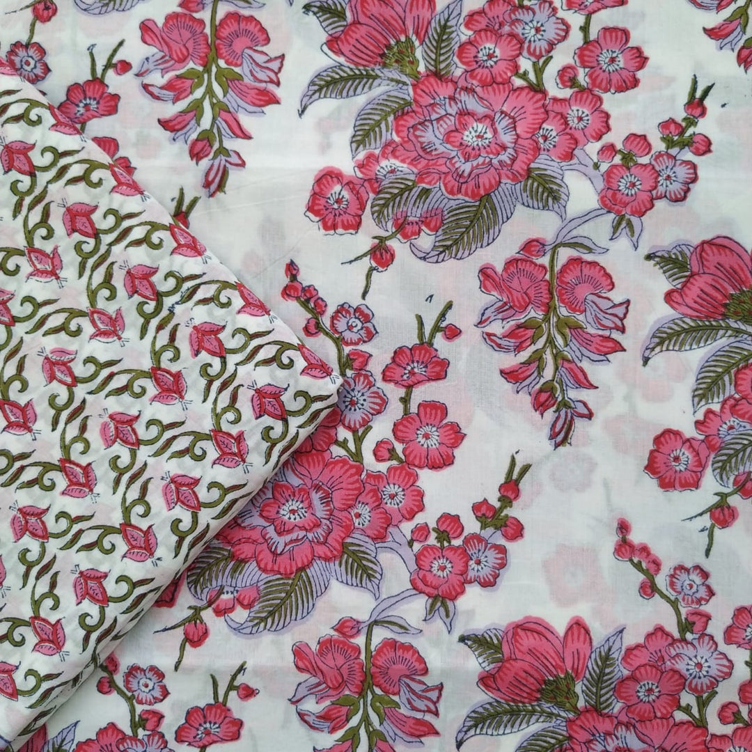 Shop Hand Block Print Pure Cotton Combo Sets online (2PBP11)