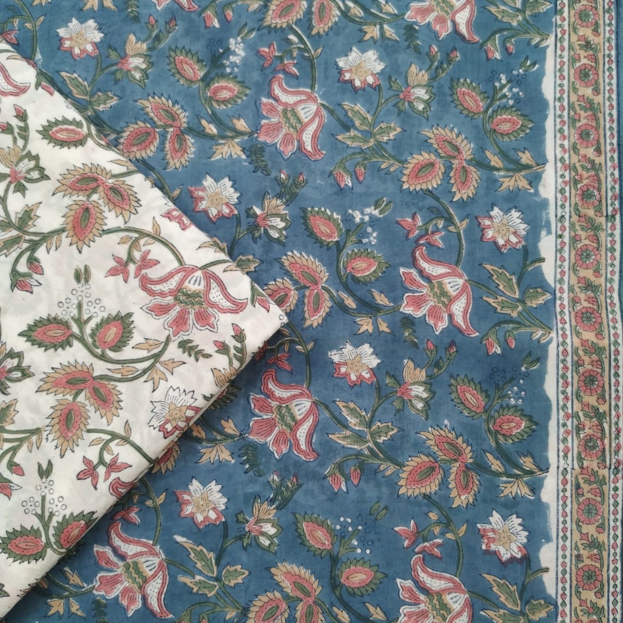 Shop Hand Block Print Pure Cotton Comfy Combo Sets (2PBP15)