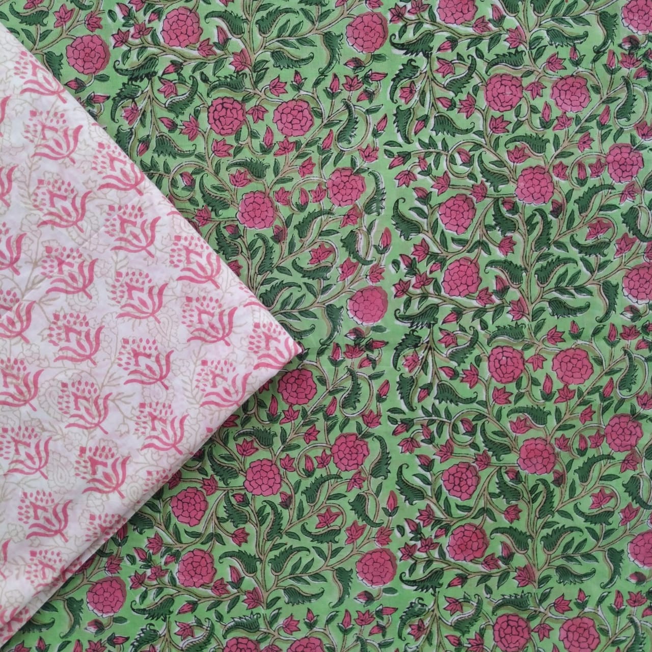 Shop Hand Block Print Pure Cotton Comfy Combo Sets online (2PBP23)