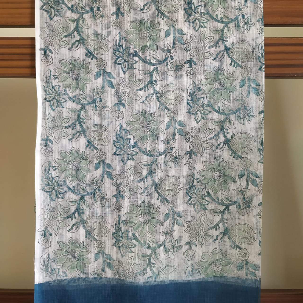 Shop Unstitched Pure Cotton Suits with Kota Doria Dupatta (3CKD197)