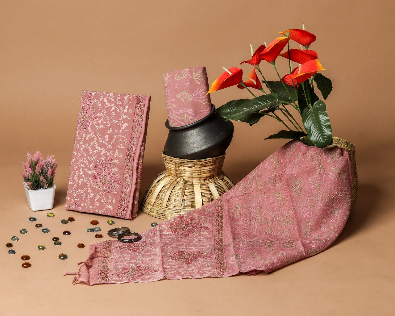 Pure Cotton Suit with Kota Dori Dupatta