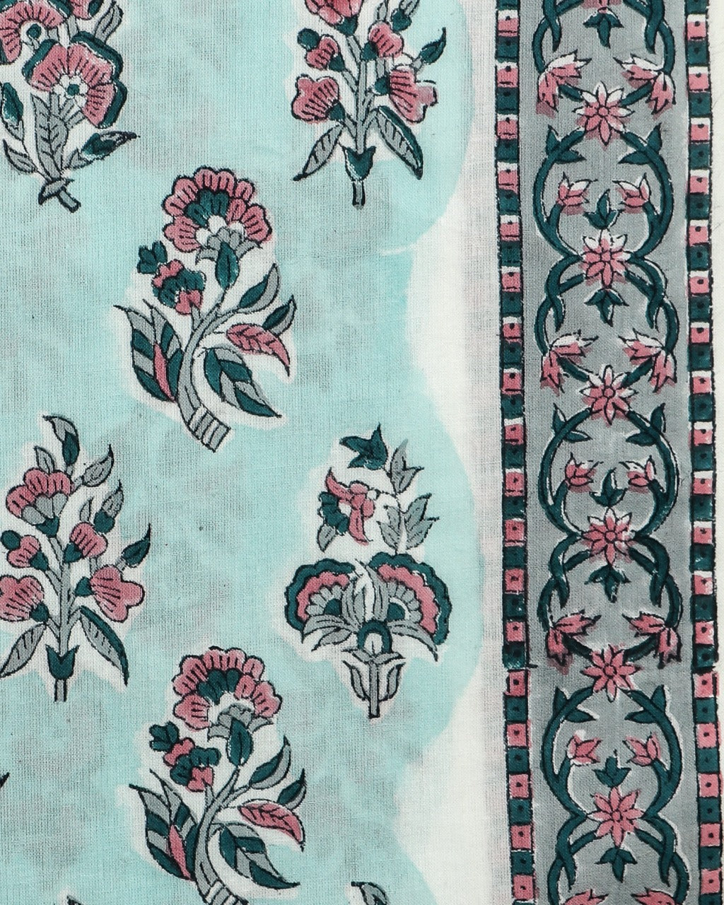 shop cotton suit with kota doria dupatta online