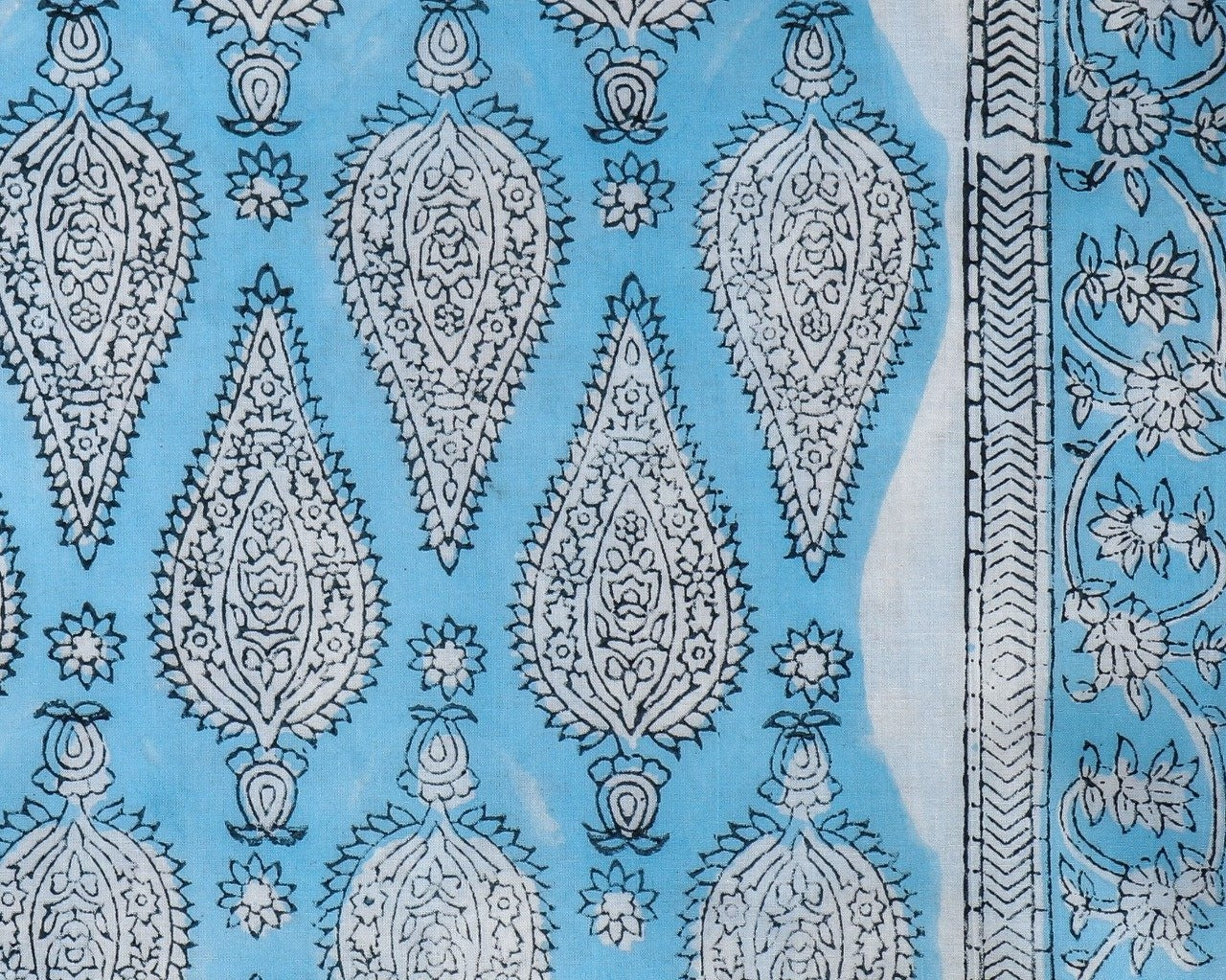 shop unstitched cotton suits with kota doria dupatta online