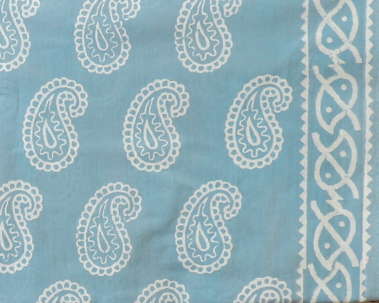 Shop jaipuri print cotton suit sets with doria dupatta (3CKD566)