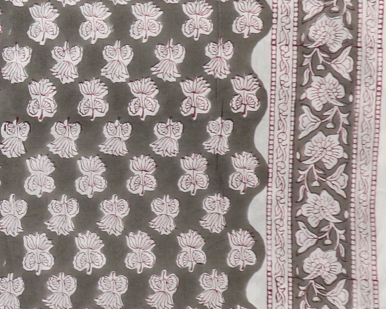 Shop unstitched cotton suit material with kota doria dupatta (3CKD570)