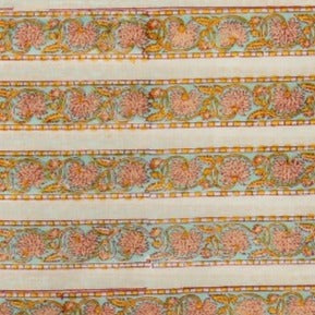 Shop unstitched hand block print cotton suit set with kota dupatta (3CKD611)