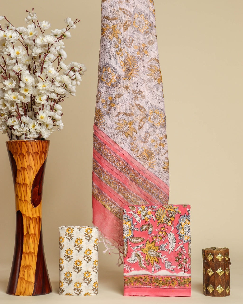 Shop kota dupatta cotton suit sets online shopping (3CKD677)