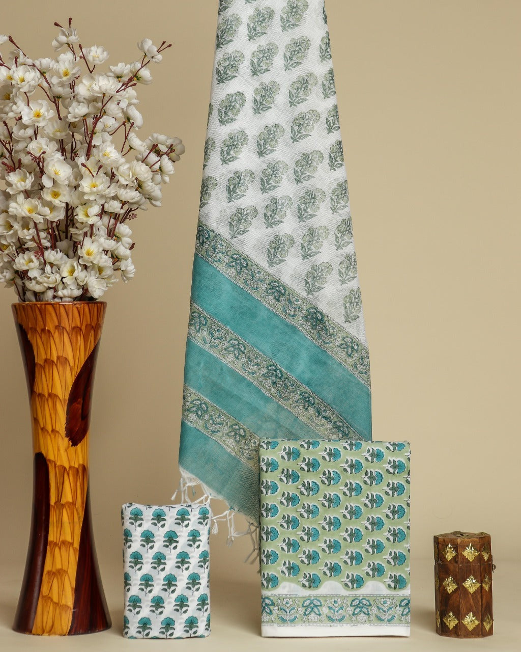 Shop kota dupatta cotton suit sets online shopping (3CKD680)