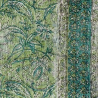 Shop unstitched hand block print kota doria suits (3KD28)