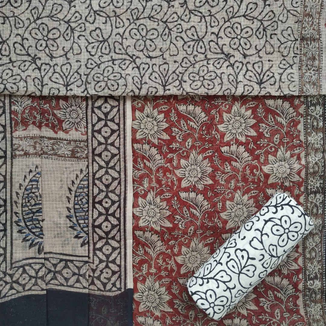 Shop bagru print kota doria suit sets (3KD37)