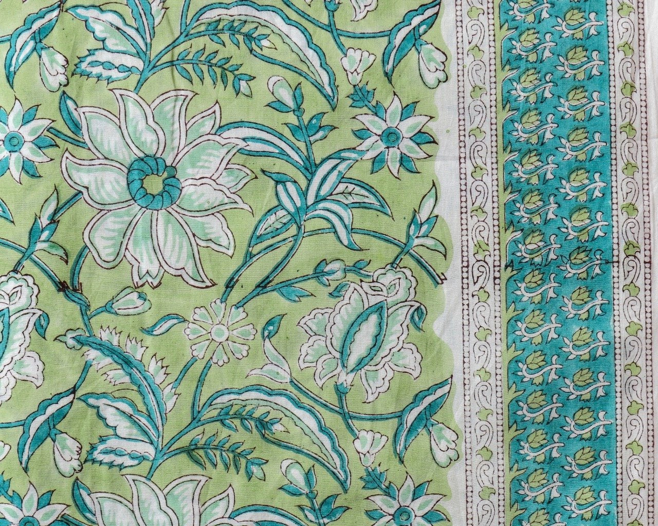 Shop block print cotton suit sets (3CKD502)