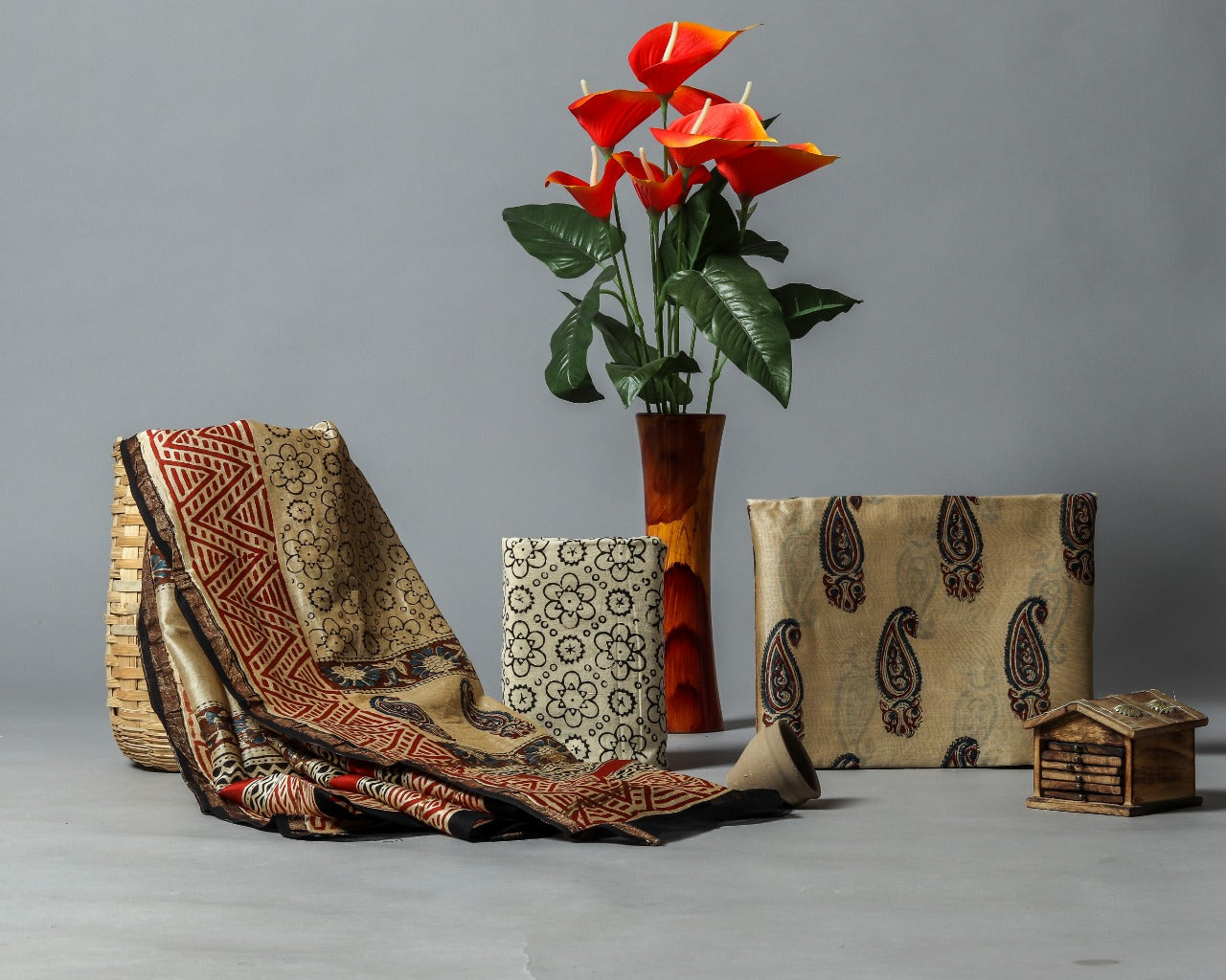 Classic Chanderi Silk Suits (CHA138) - ShalviFashion