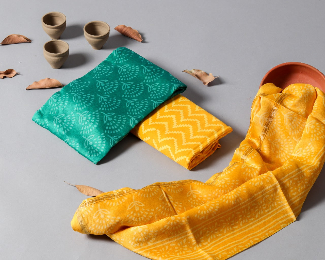 Chanderi Silk Suit with Chanderi Silk Dupatta (CHA253)