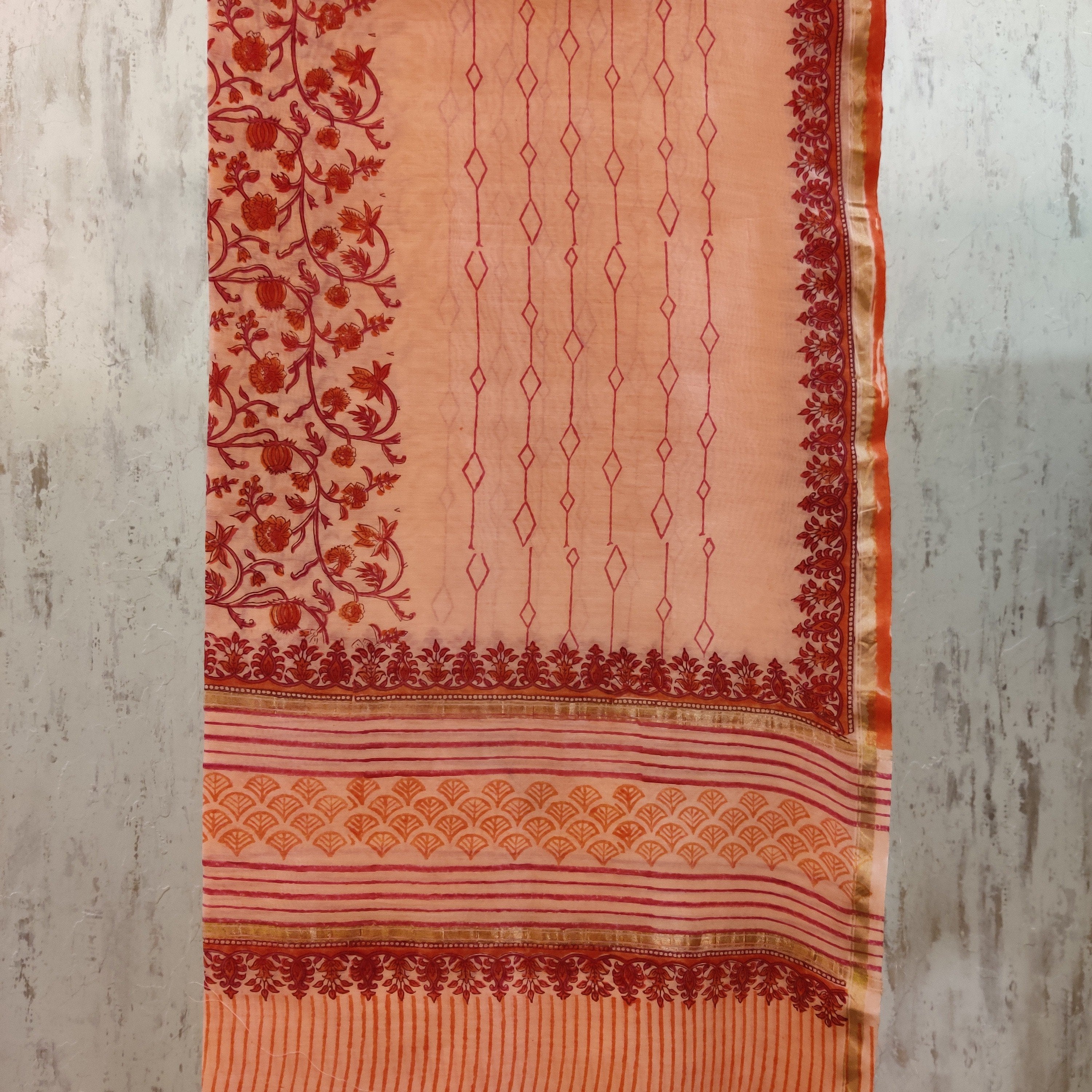 Classic Chanderi Suits with Chanderi Silk Dupatta (CHA200) - ShalviFashion