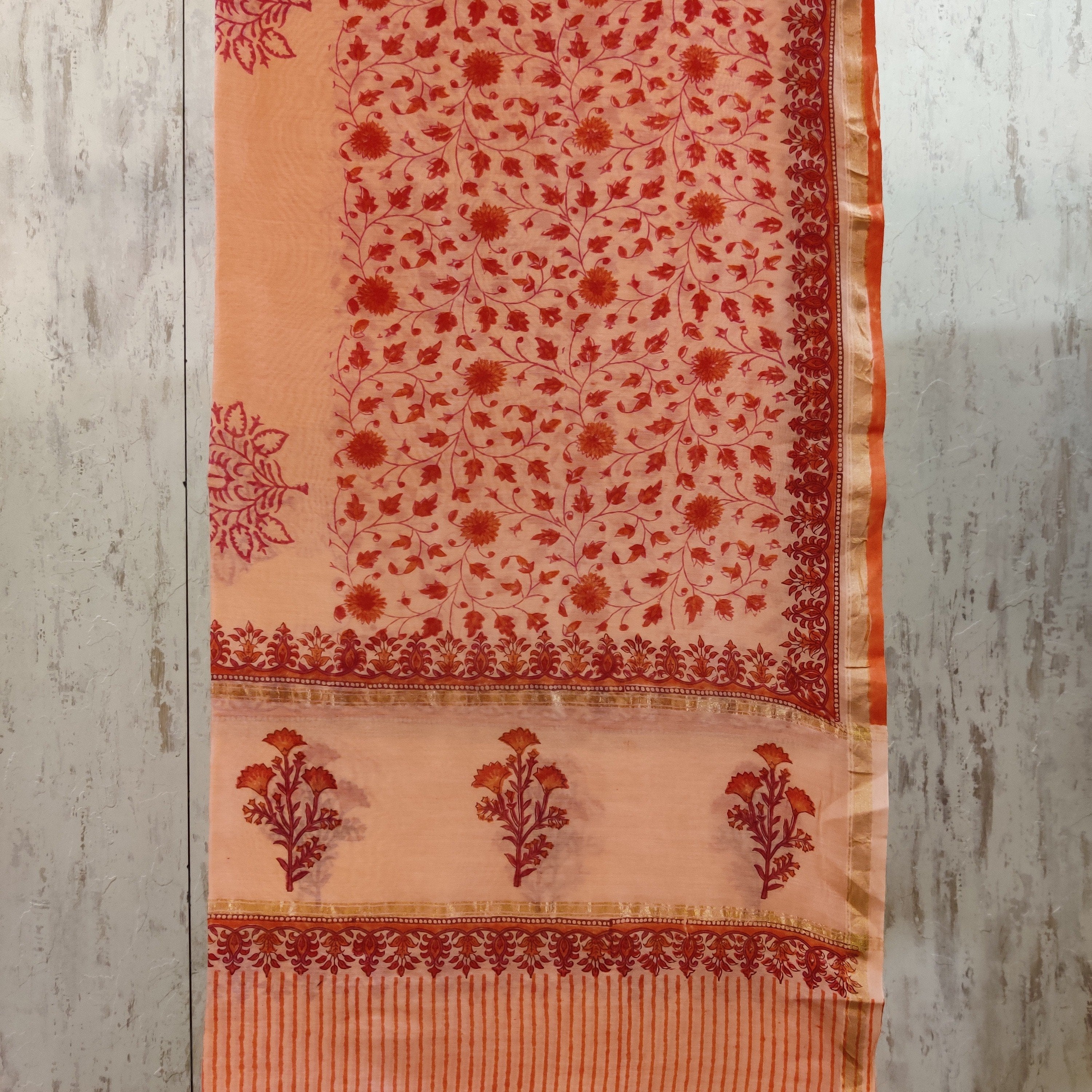 Classic Chanderi Suits with Chanderi Silk Dupatta (CHA210) - ShalviFashion