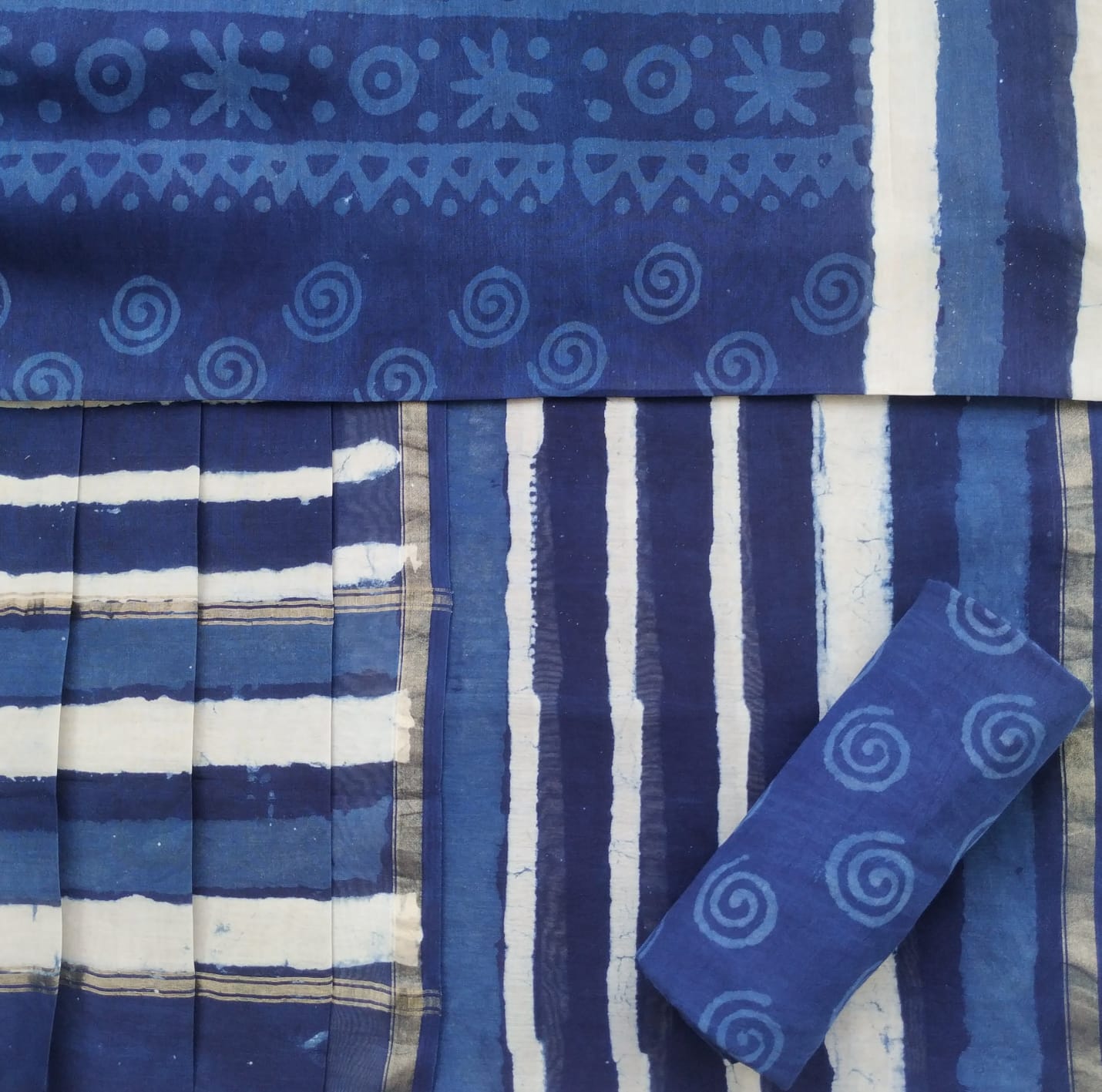 shop unstitched chanderi silk suits (CHA37)
