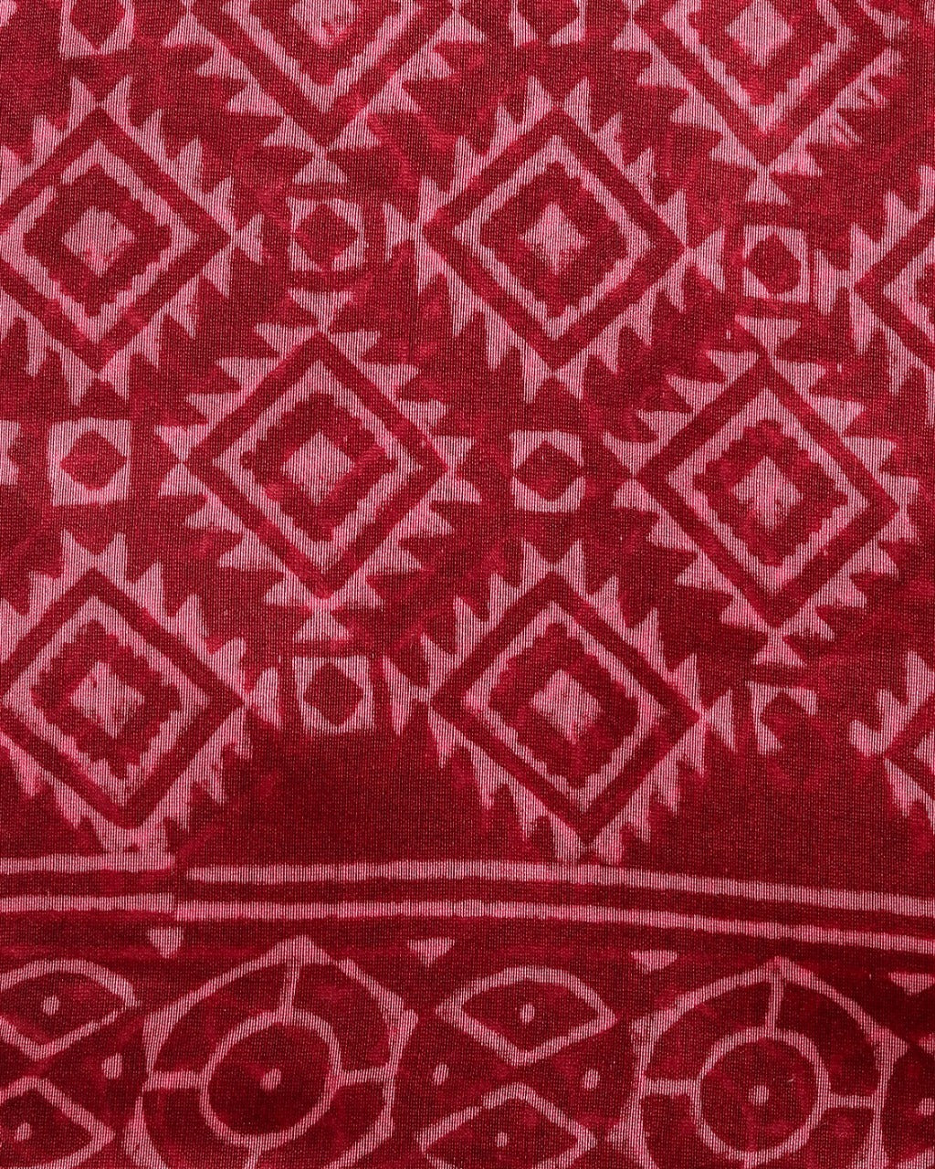 Shop Unstitched Hand Block Print Chanderi Silk Suit Sets (CHA425)