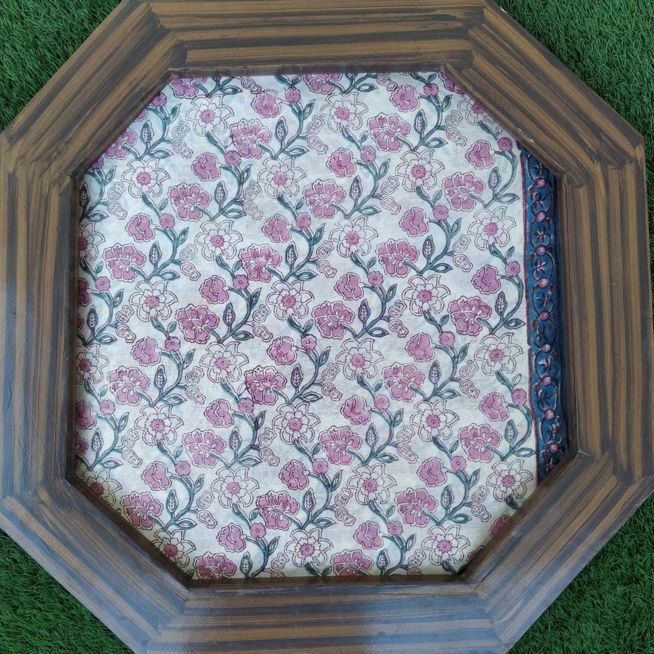 Shop Unstitched Hand Block Print Chanderi Silk Suit sets (CHA445)