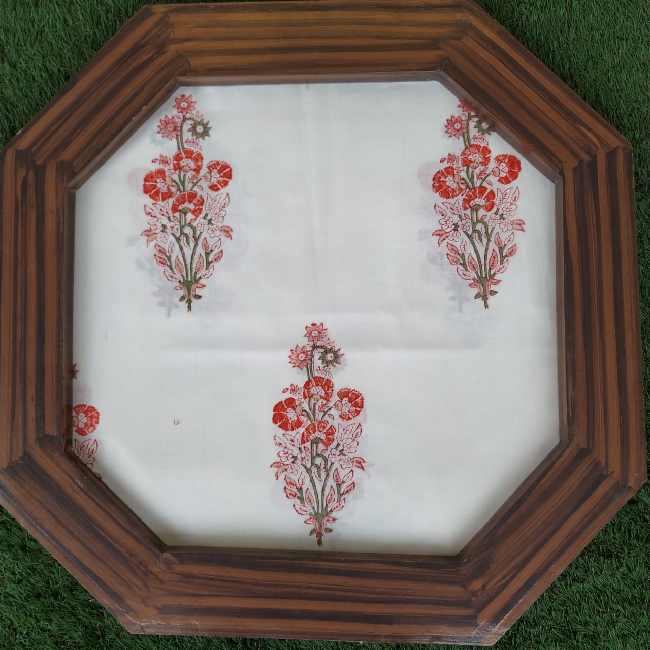 Shop Unstitched Hand Block Print Chanderi Silk Suit sets (CHA447)