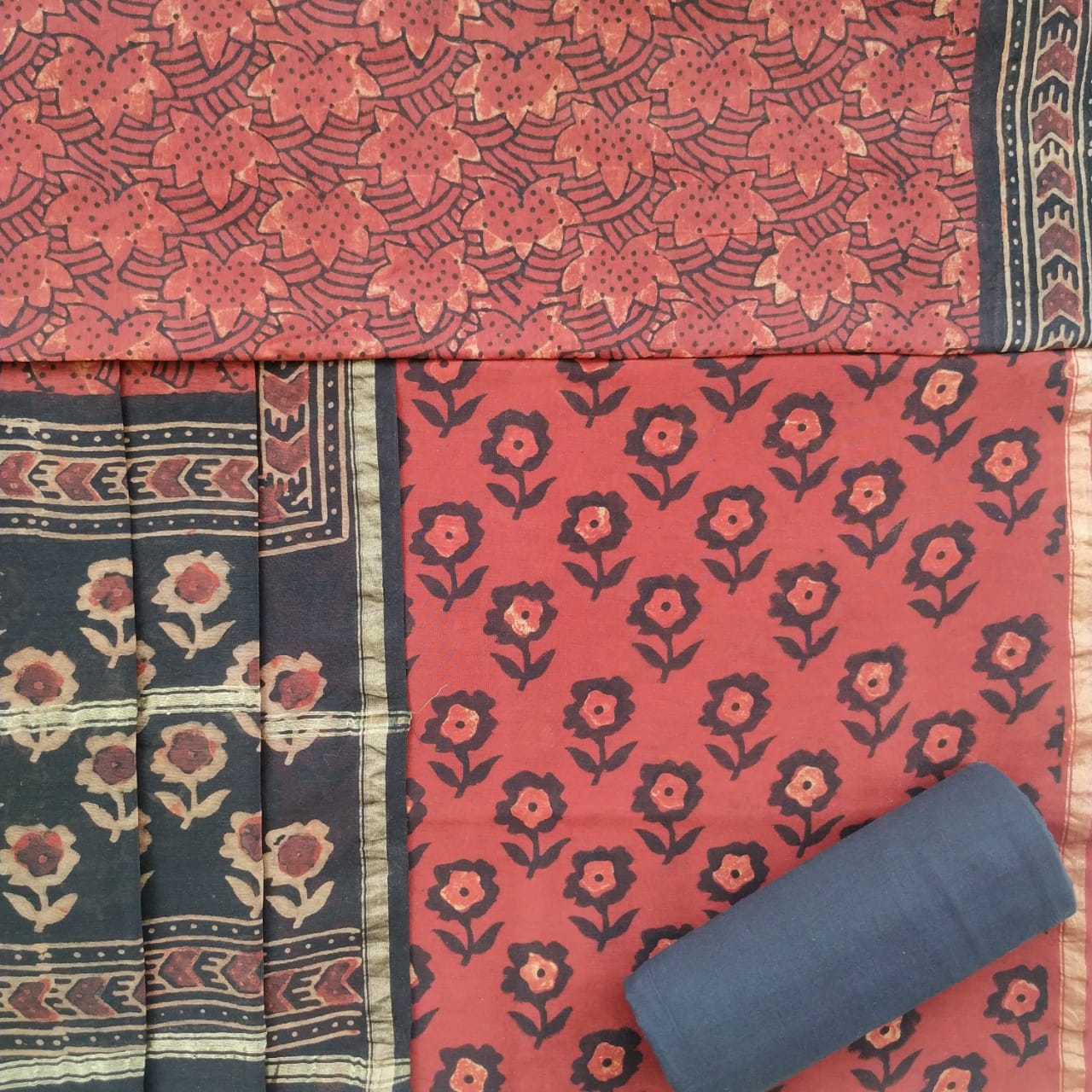 shop chanderi silk suit sets
