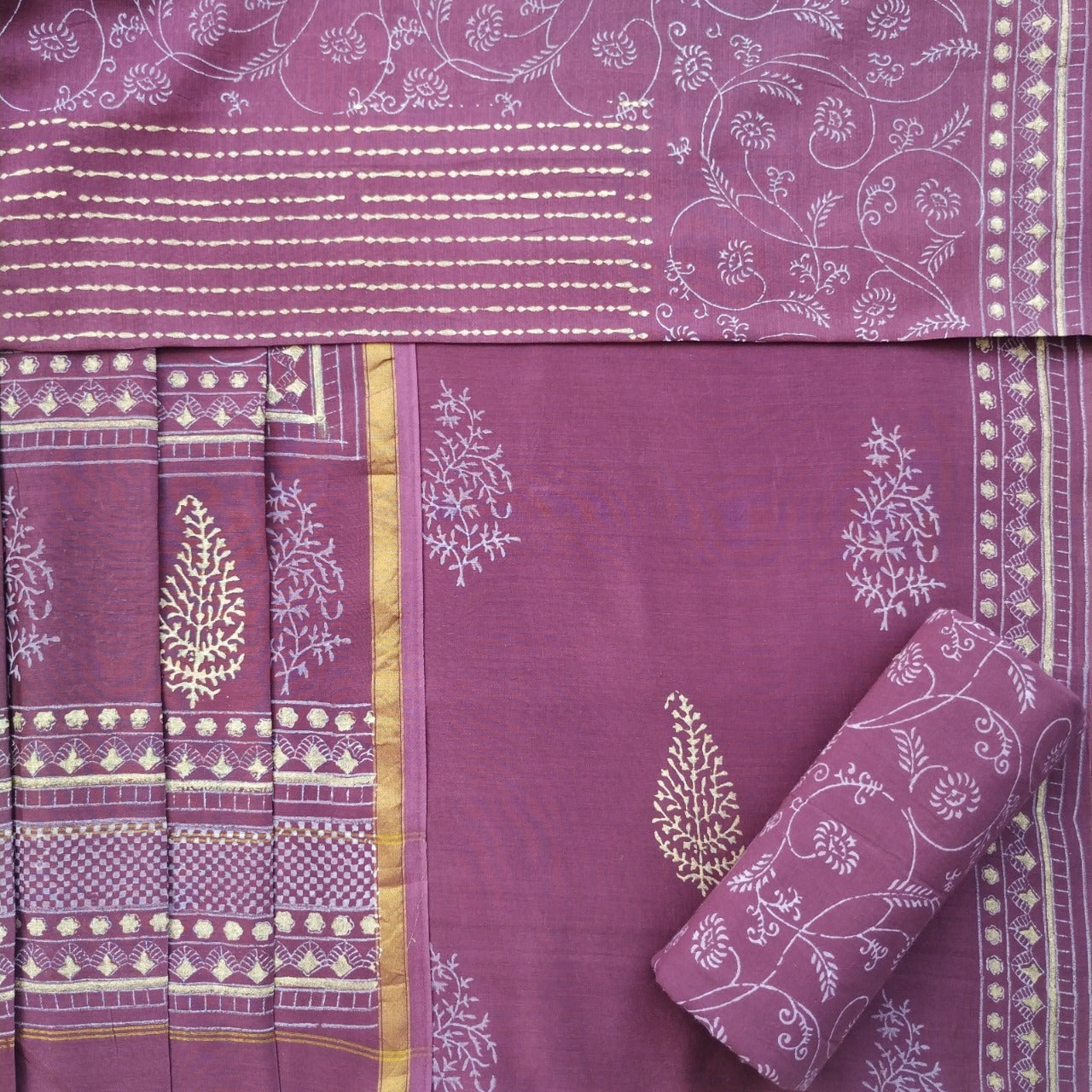 shop chanderi silk suit sets