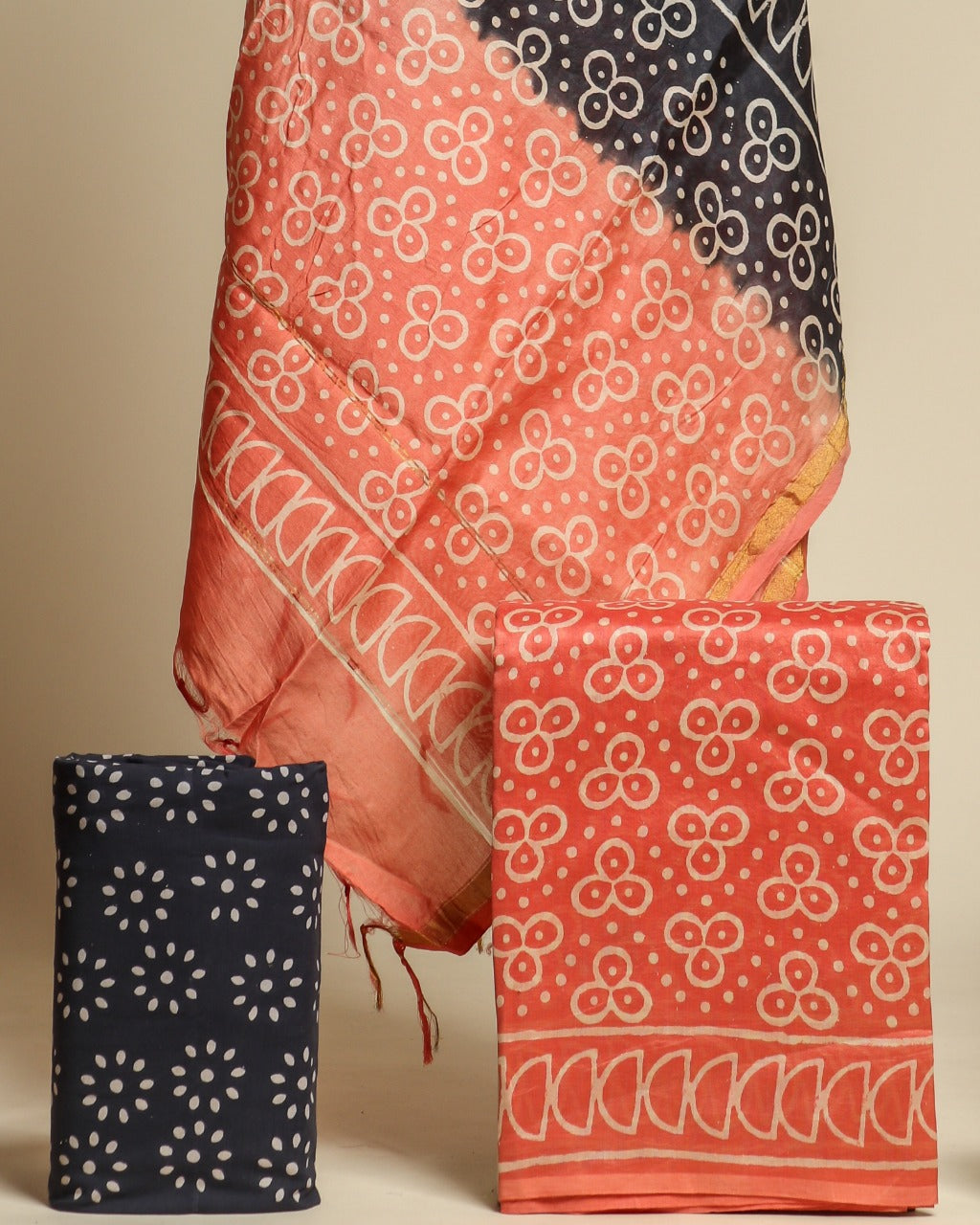 Shop chanderi silk suit sets (CHA618)