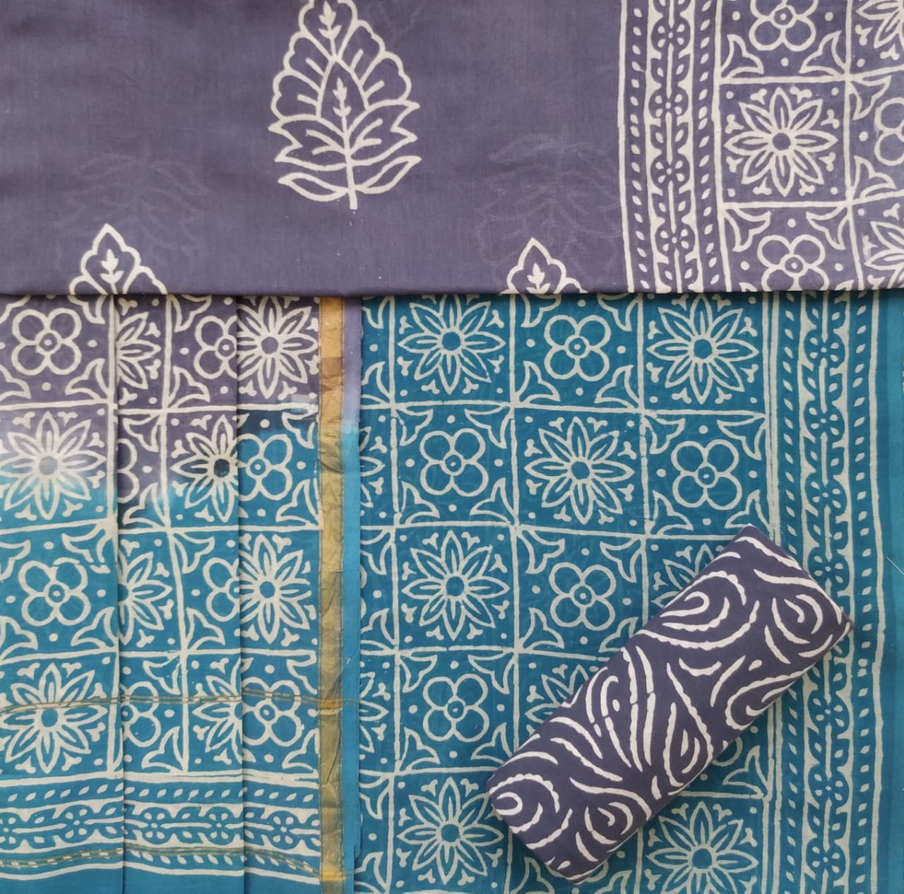 Shop chanderi silk suit sets in jaipur (CHA621)