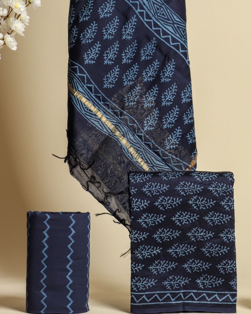 Shop chanderi silk suit sets (CHA653)