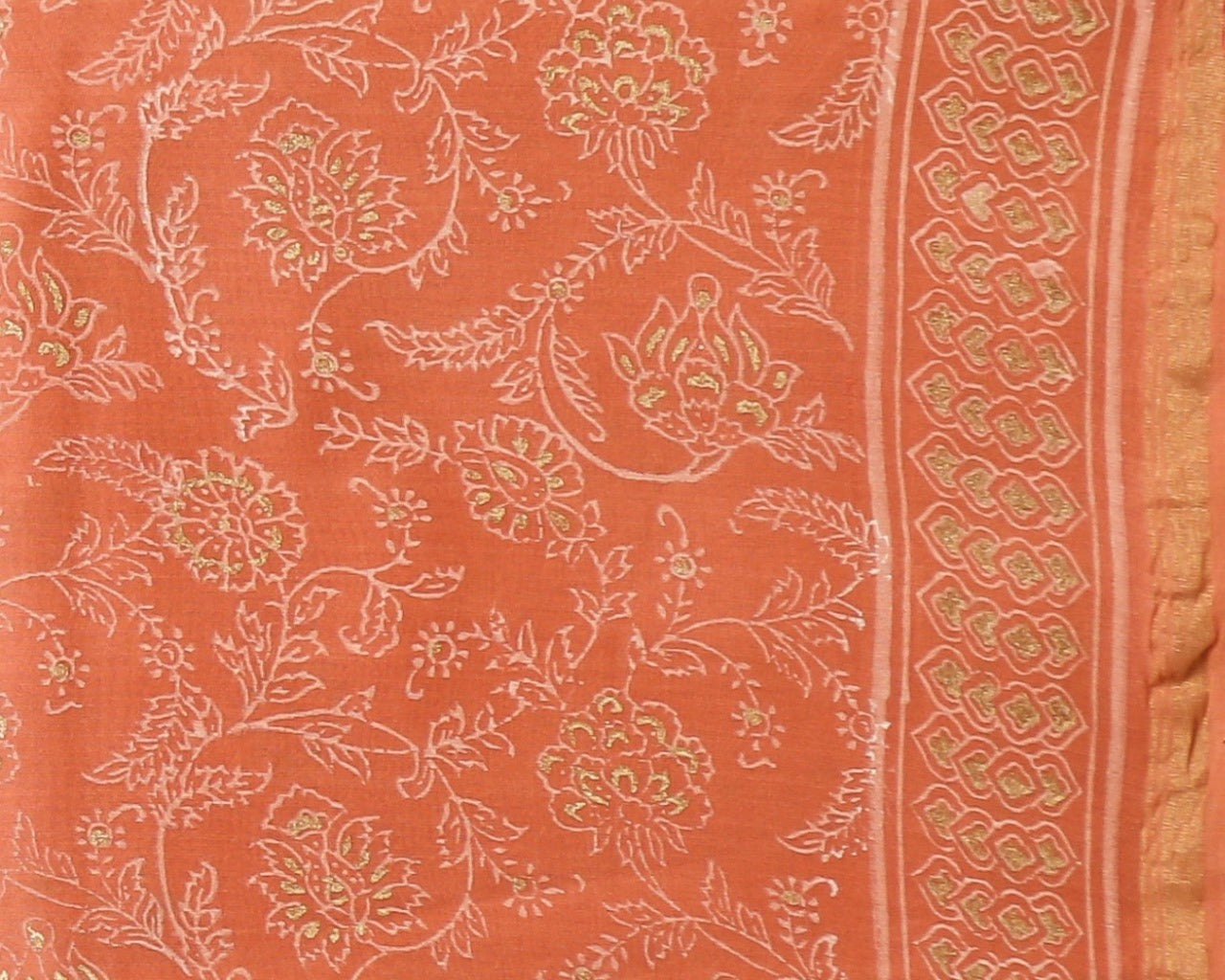 Shop block print chanderi silk suit sets (CHA660)