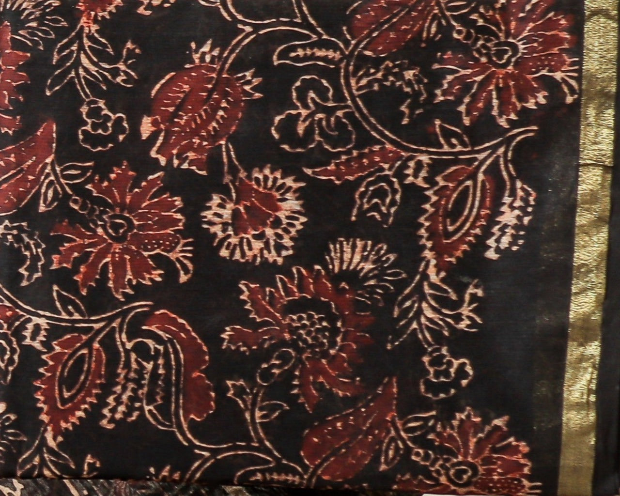 Shop ajrak print chanderi silk suits in jaipur (CHA680)