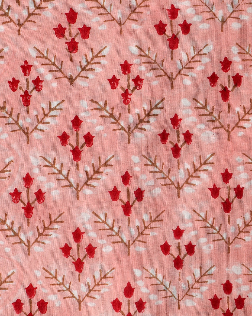 shop unstitched cotton suit with chanderi dupatta (CHD87)