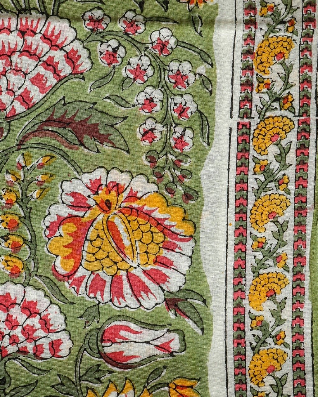 shop cotton suit with chanderi dupatta online (CHD90)