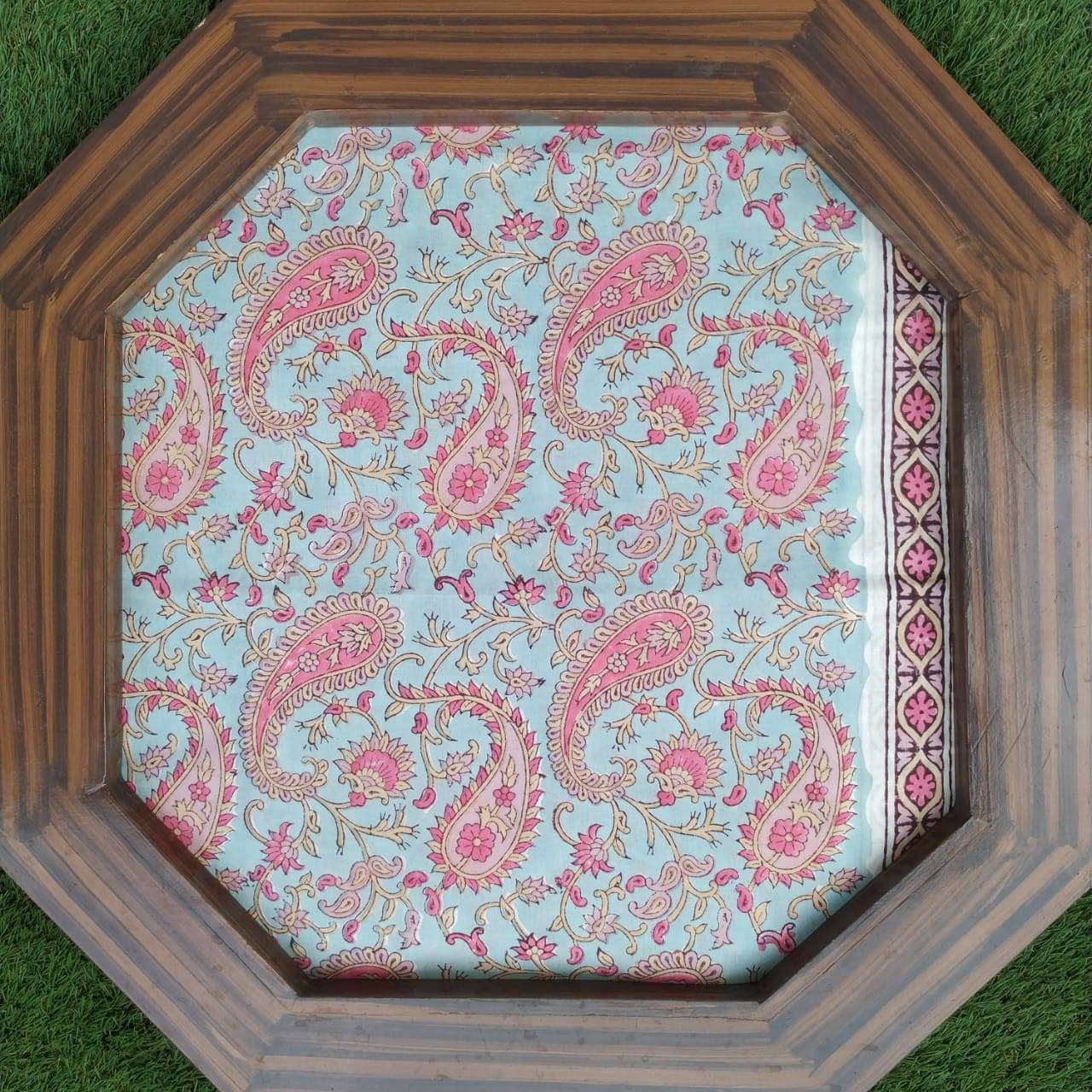 Shop Unstitched Hand Block Print Pure Cotton Running Material online (CRF147)