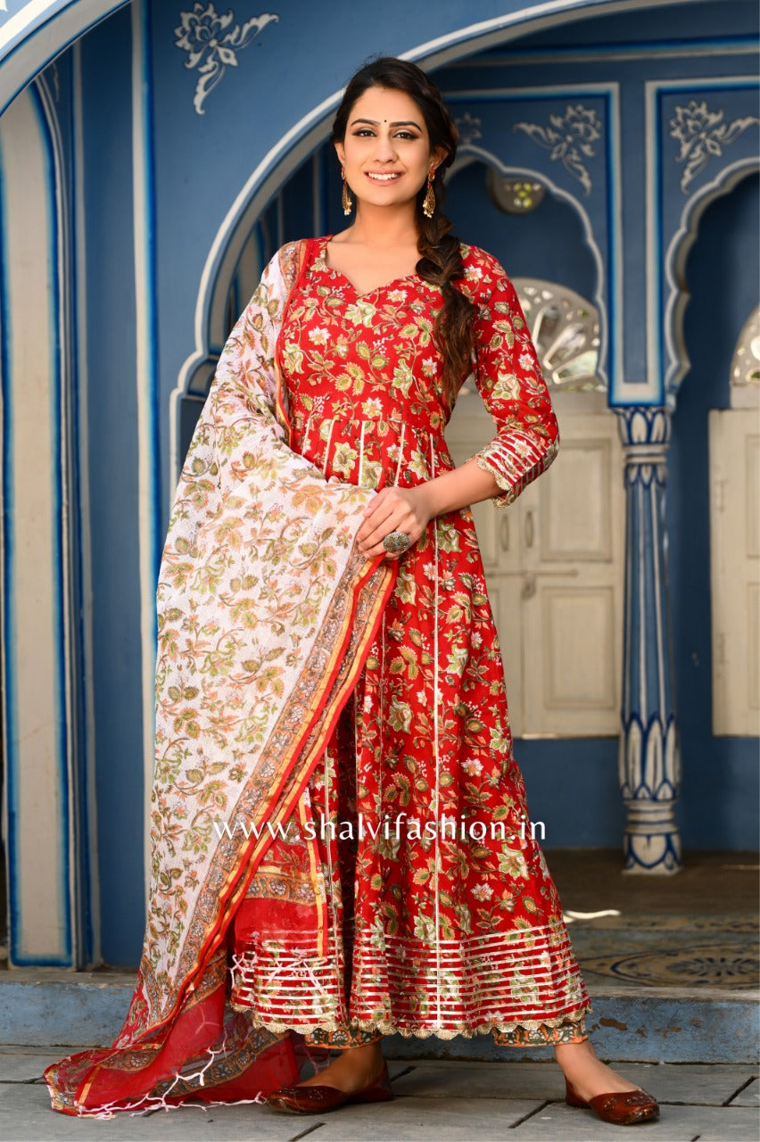 Shop anarkali suit in jaipur (CSS36KD)