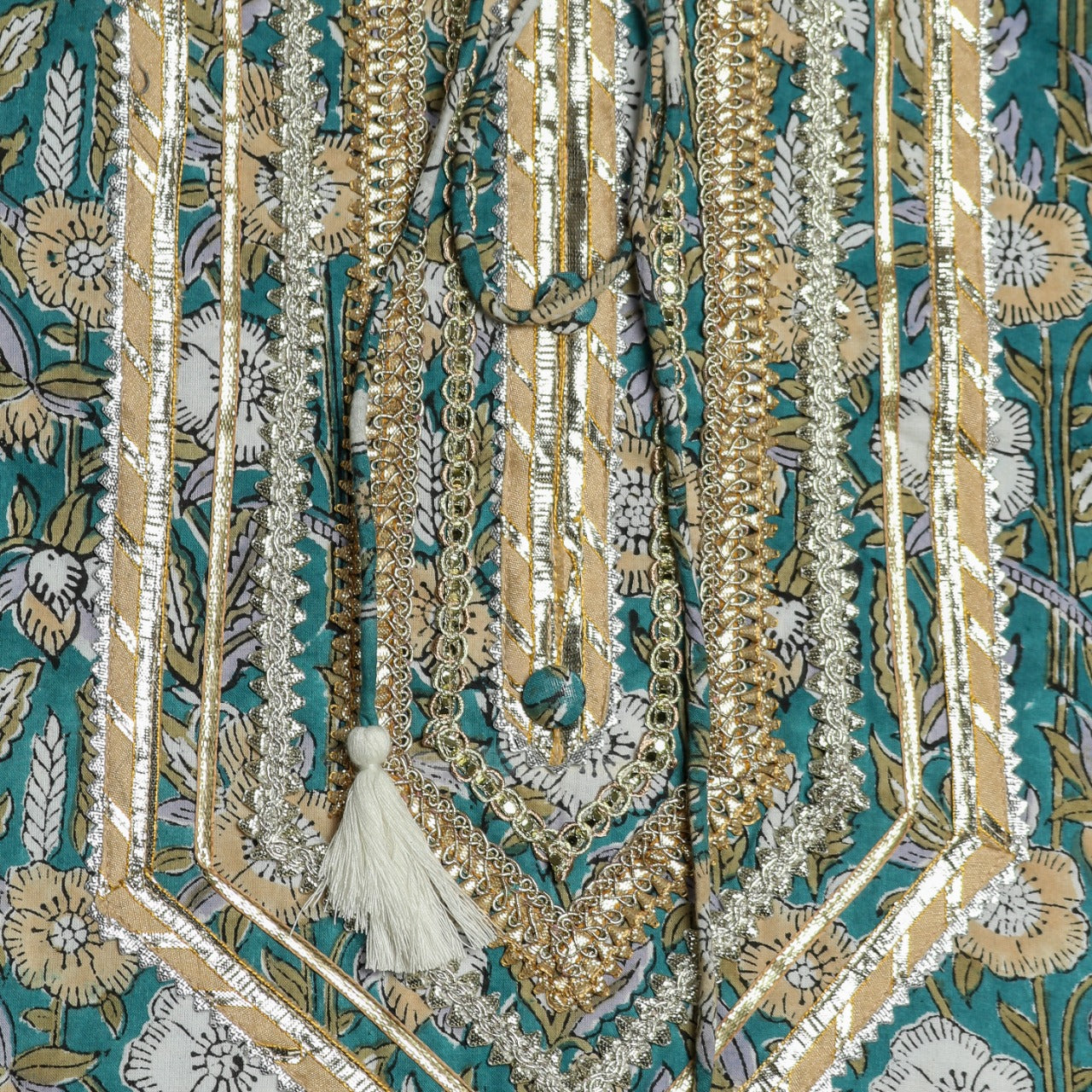 Shop unstitched gota work suit sets online shopping (GOTA281KD)