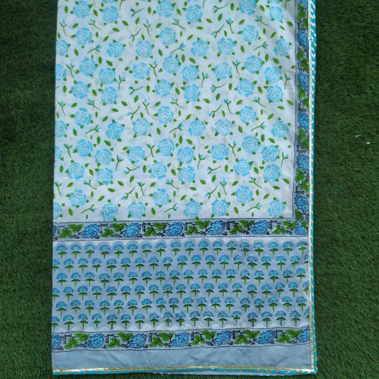 Shop Unstitched Gota Work Suits with Malmal Dupatta (GOTA32)