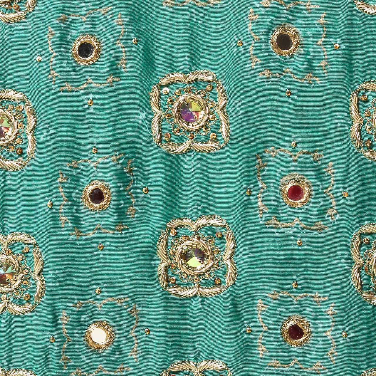 Shop hand work chanderi suit sets in jaipur (GOTA370)