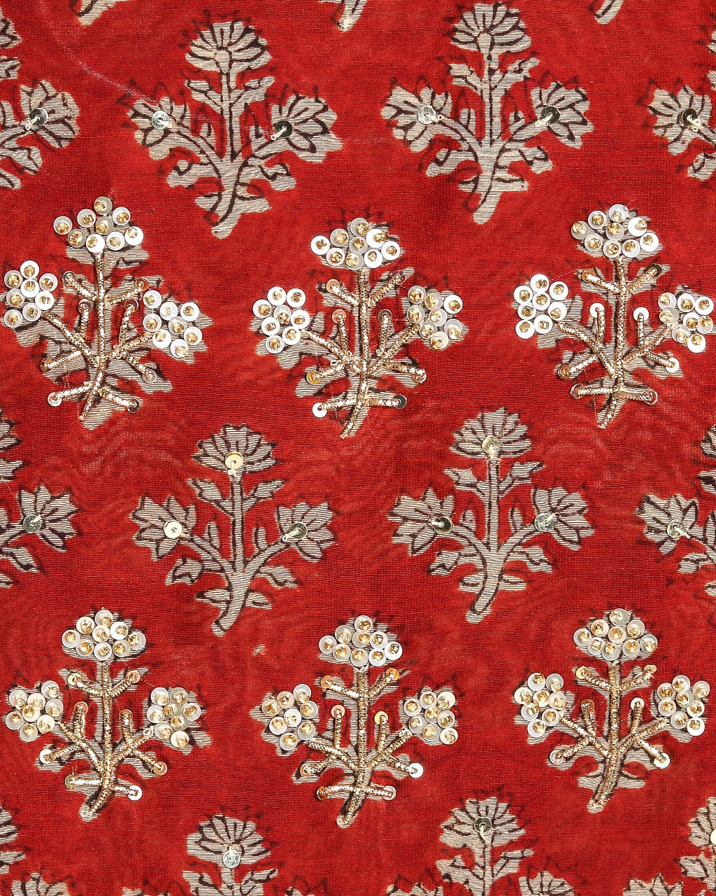 Shop chanderi hand work collection in jaipur (GOTA379)