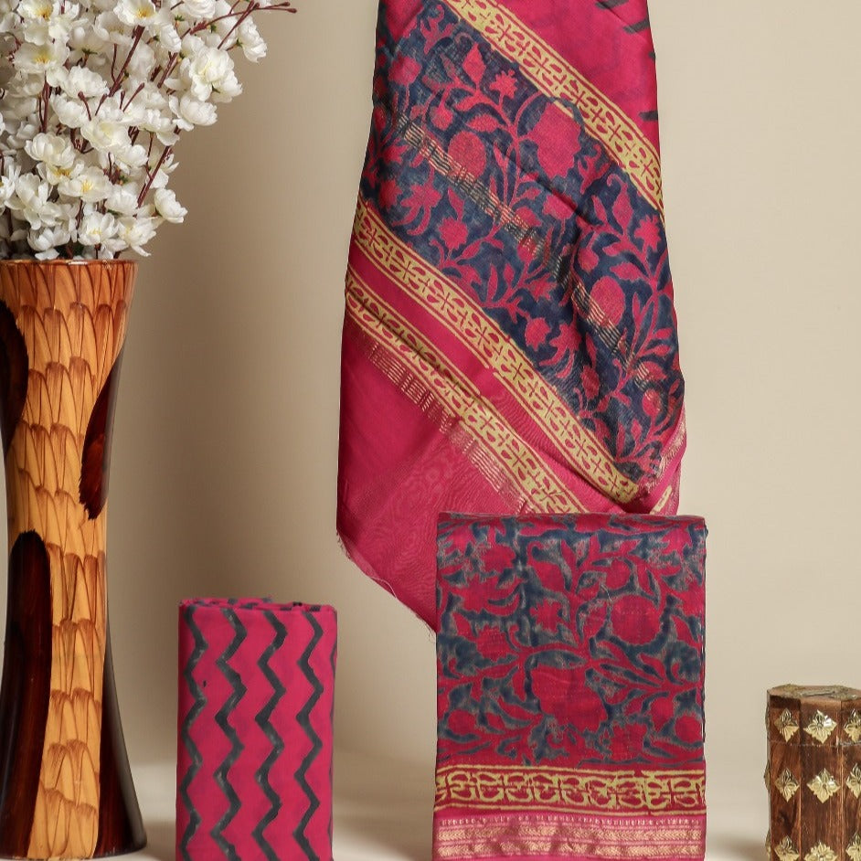 Shop maheshwari silk suit sets online (MSL308)