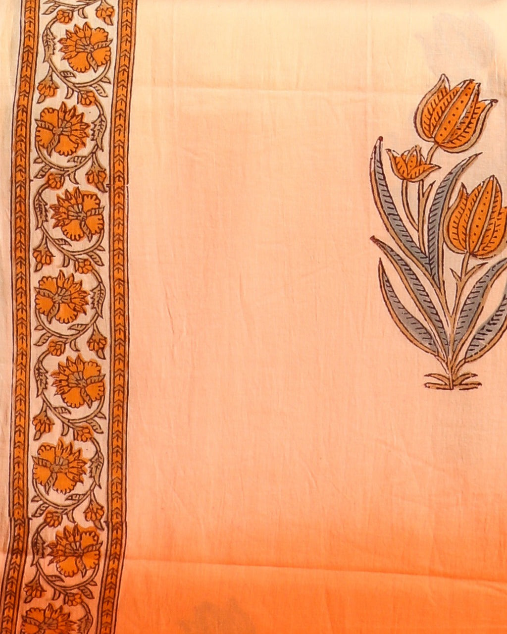 Shop unstitched ombre print suits with organza dupatta (ORG152)