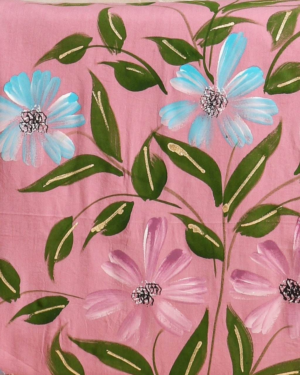 Shop hand painted cotton suit sets online (ORG157)
