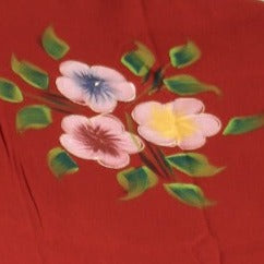 Shop unstitched hand painted cotton suit sets (ORG168)