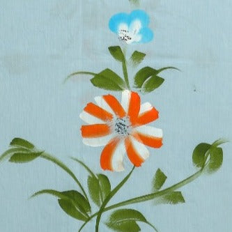 Shop unstitched cotton suit sets with organza dupatta online (ORG211)