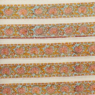 Shop hand block print cotton suit sets with chiffon dupatta (PCHF399)