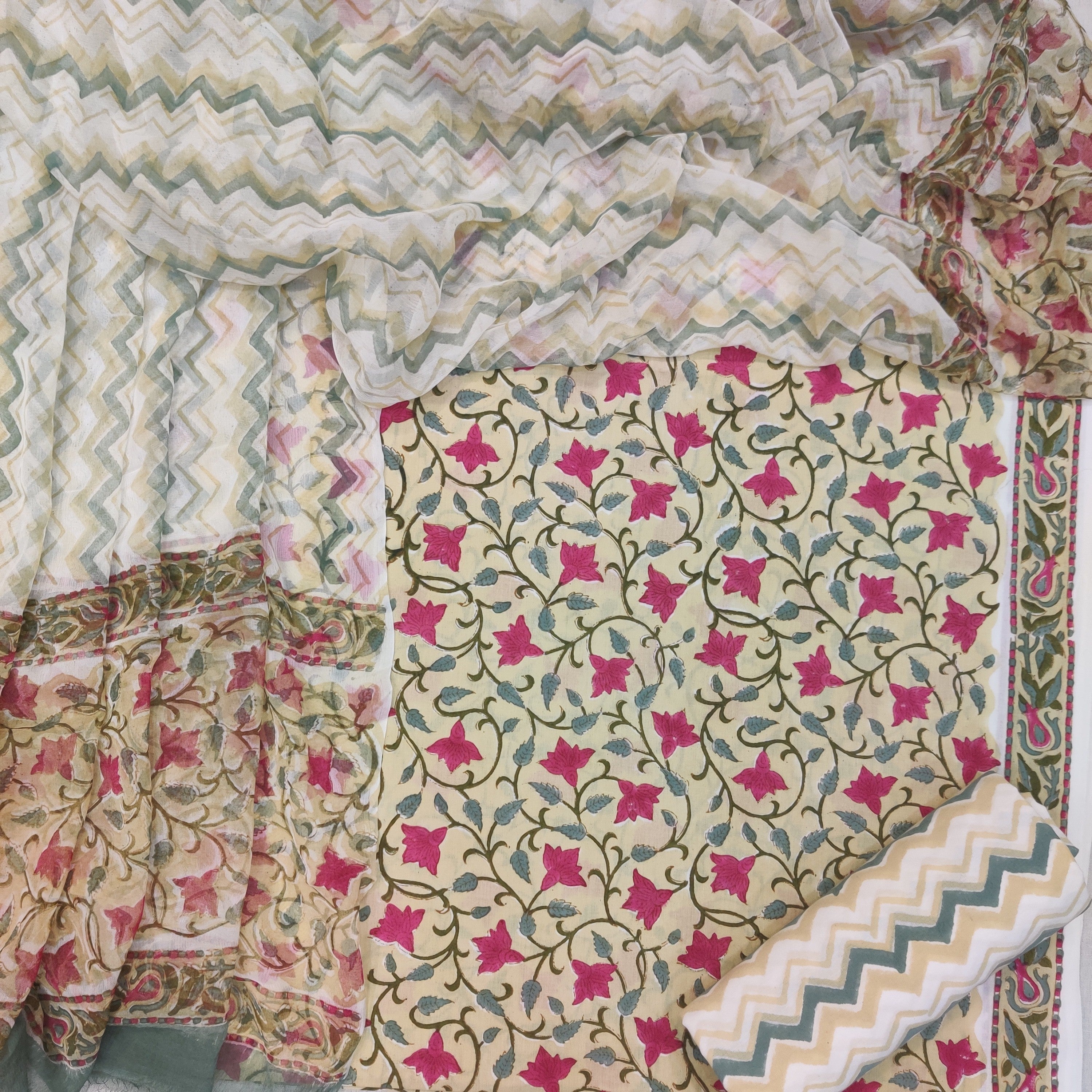 Shalvi Fashion's Premium Chiffon Collection (PCHF46) - ShalviFashion