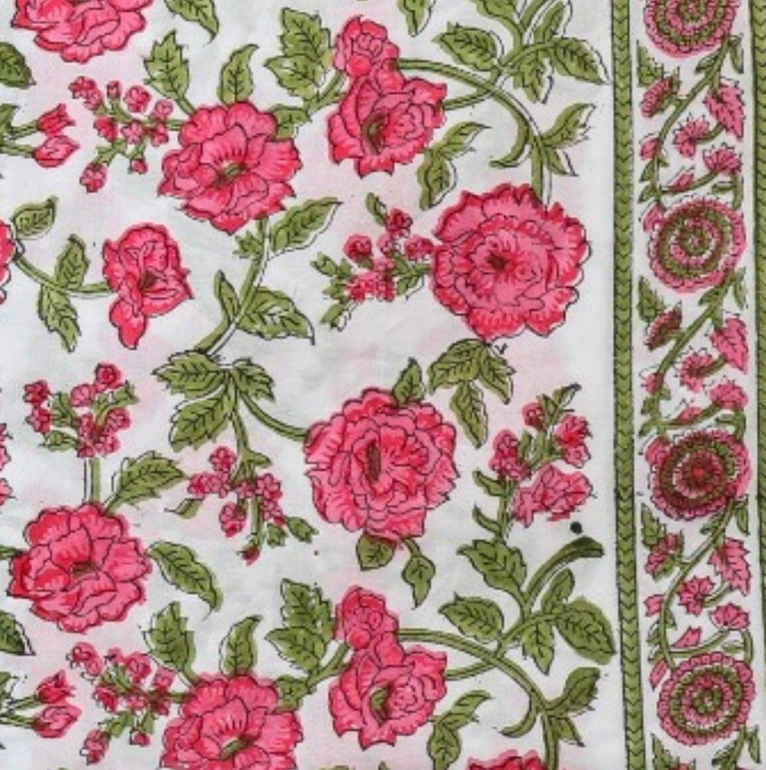 Shop unstitched cotton suit sets with mulmul dupatta (PRMUL256)