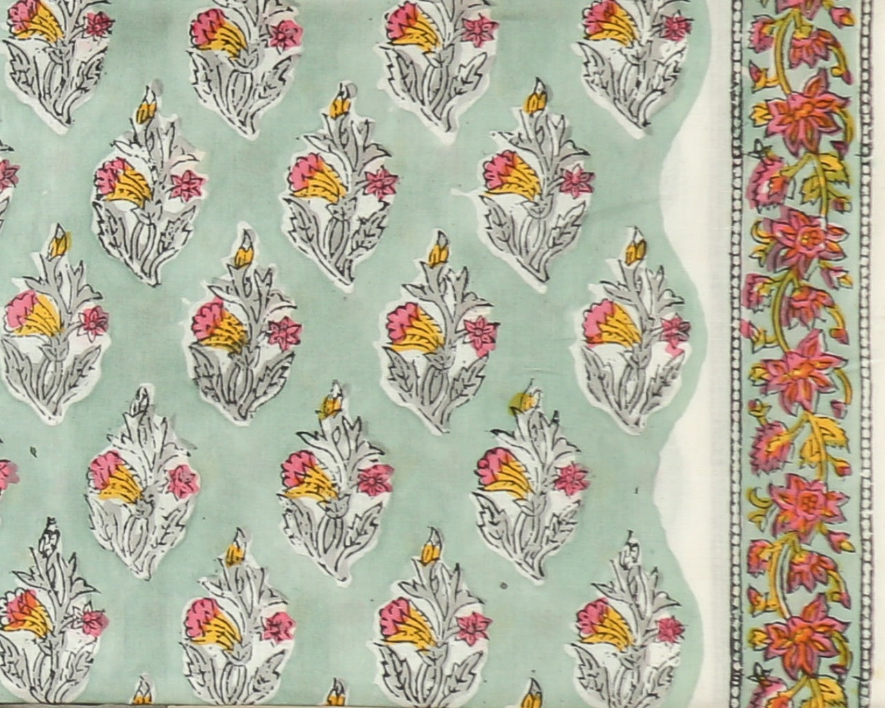 Shop unstitched block print cotton suit material (PRMUL268