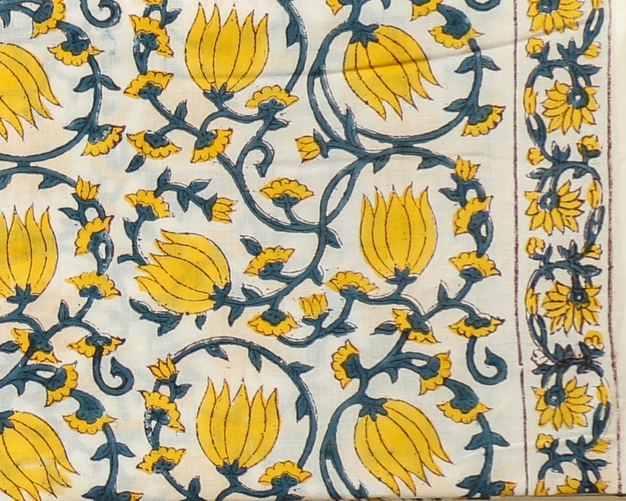 Shop unstitched cotton suit sets with mulmul dupatta (PRMUL276)